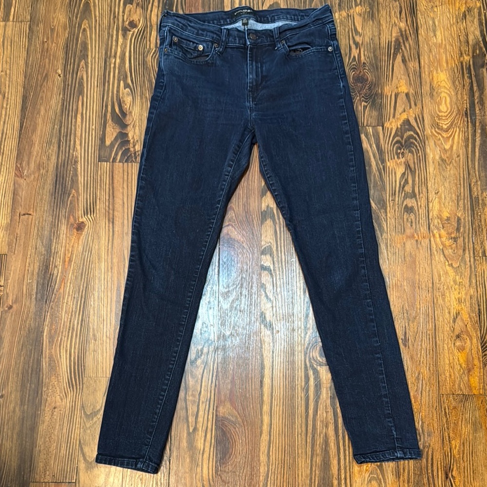 Banana Republic Skinny Blue Jeans Premium Denim Size 8